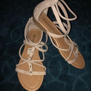 Nude Strapped Sandals